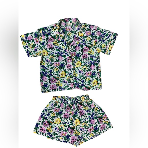 Victoria's Secret Other - Victoria Secret ‎ vintage golden label PJ Top and shorts set size Large